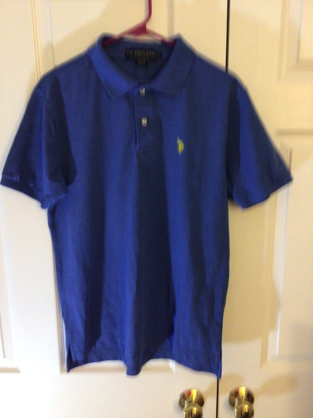 Men’s Ralph Lauren Royal Blue Polo with Yellow Pony Medium